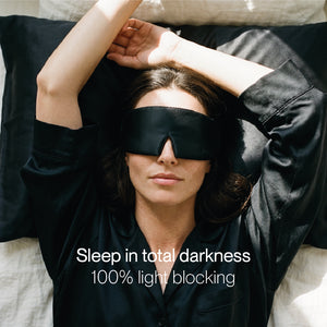 Black Silk Sleep Mask