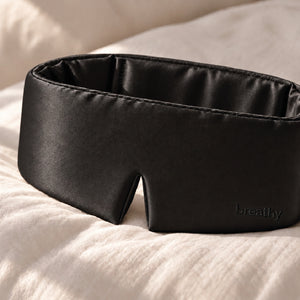 Black Silk Sleep Mask