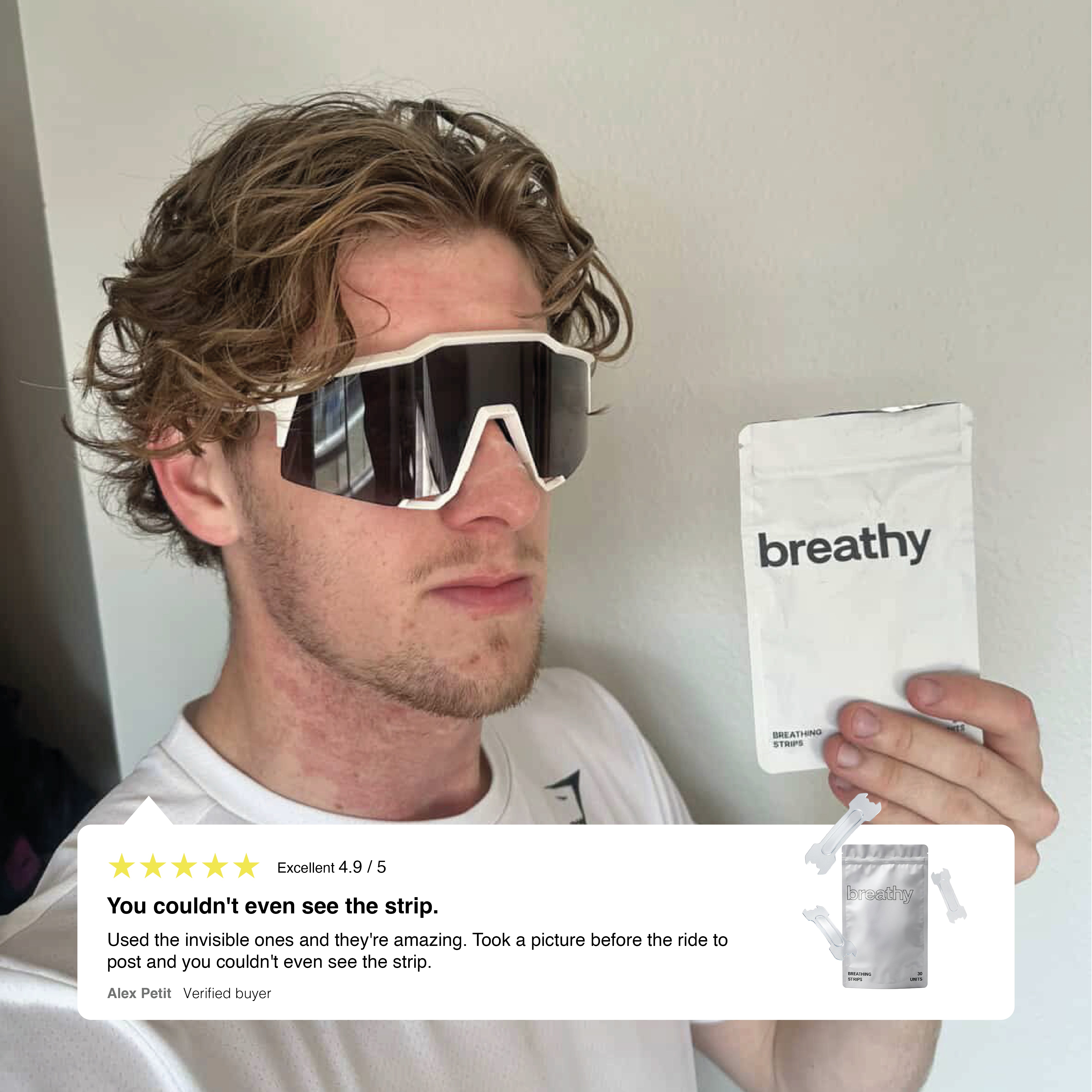Breathy Transparent Strips