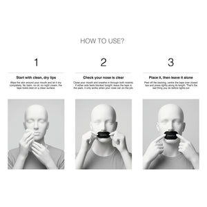 Breathy Black Mouth Tape