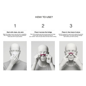 Breathy Pink Nasal Strips