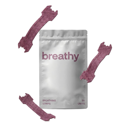 Tiras nasales rosas Breathy
